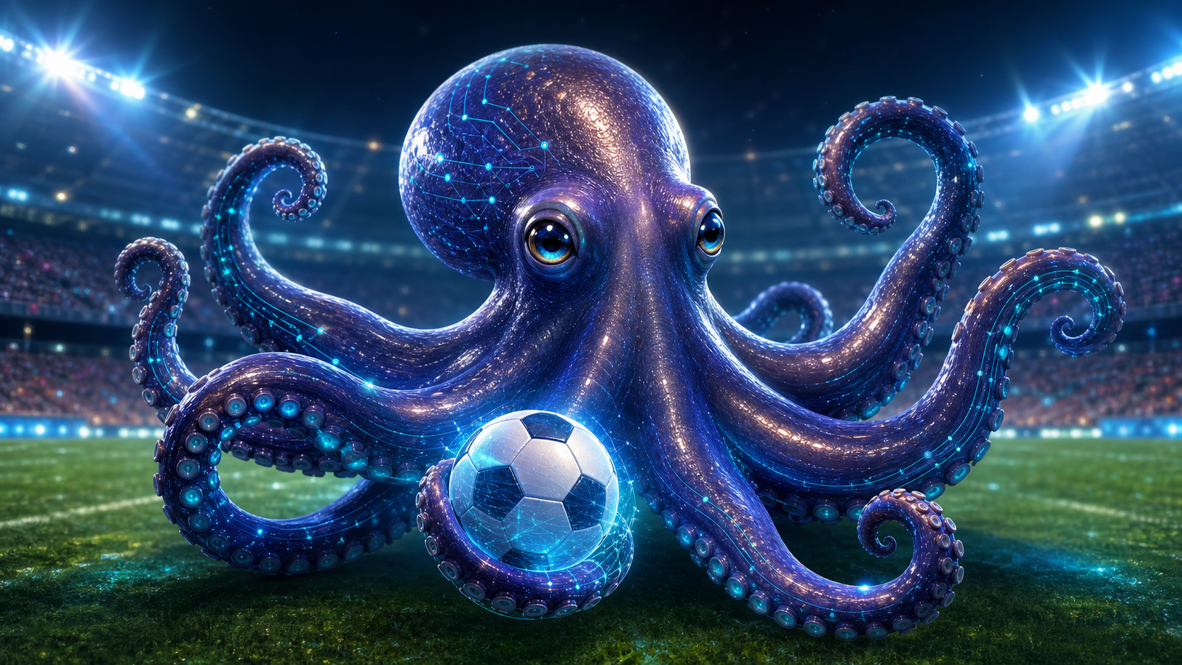 AI octopus oracle for football prediction